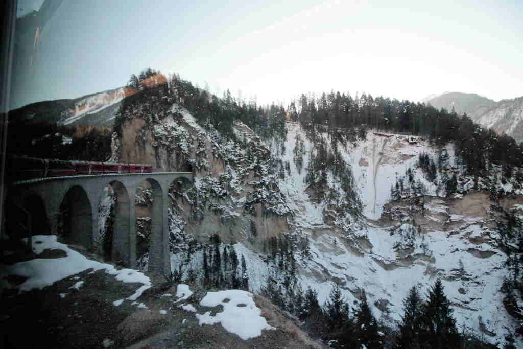 Bernina Express. Tren panorámico