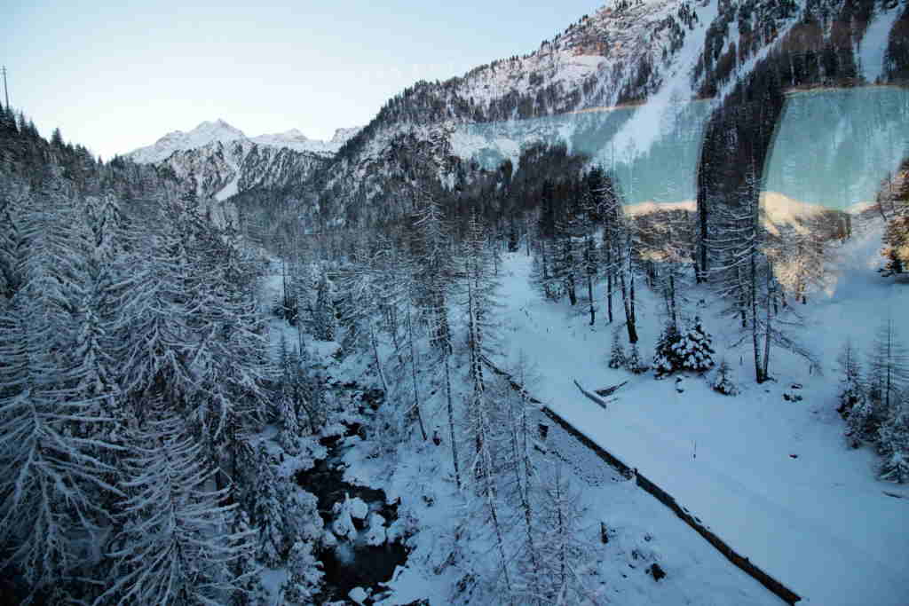 Bernina Express. Tren panorámico