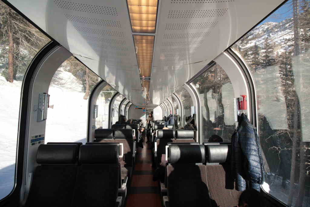 Bernina Express. Tren panorámico ChurTirano MochilaPorBandera
